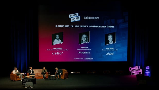 Digital Leaders Summit by lesBigBoss - Erwan Deschamps, Vanessa Govi, Olivier Guilhot - Photo de David AROUS